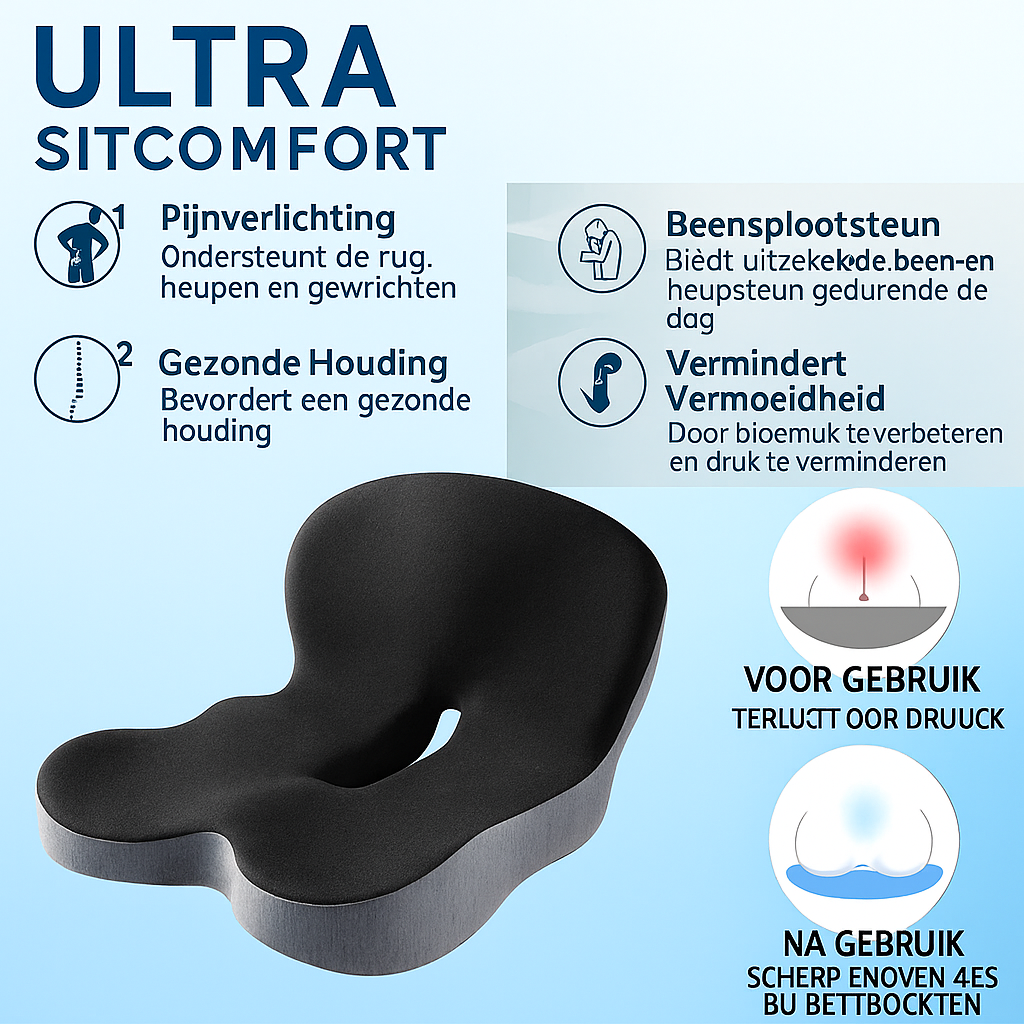 Ergonomisch Geheugenfoam Zittkussen™